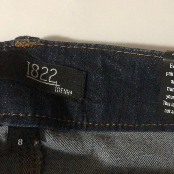 Vintage Denim 1822 ankle skinny women jeans size 8 - Picture 8 of 9